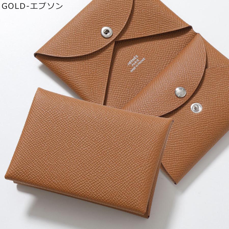 ❤未使用品❤エルメス カルヴィデュオ カードケース w刻印 ケース HERMES（エルメス） コインケース カルヴィデュオ CALVI DUO 083035CK