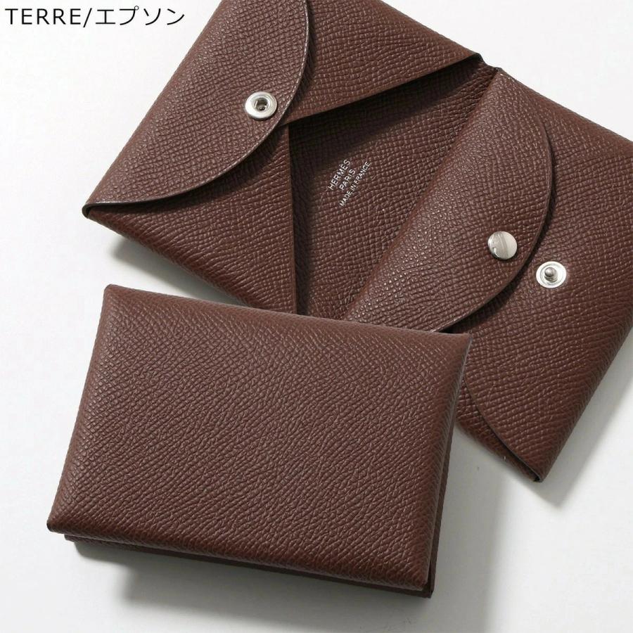 HERMES エルメス コインケース カルヴィデュオ CALVI DUO 083035CK 082977CK 083416CK 085119CK レディース エプソン レザー カードケース ミニ財布の画像