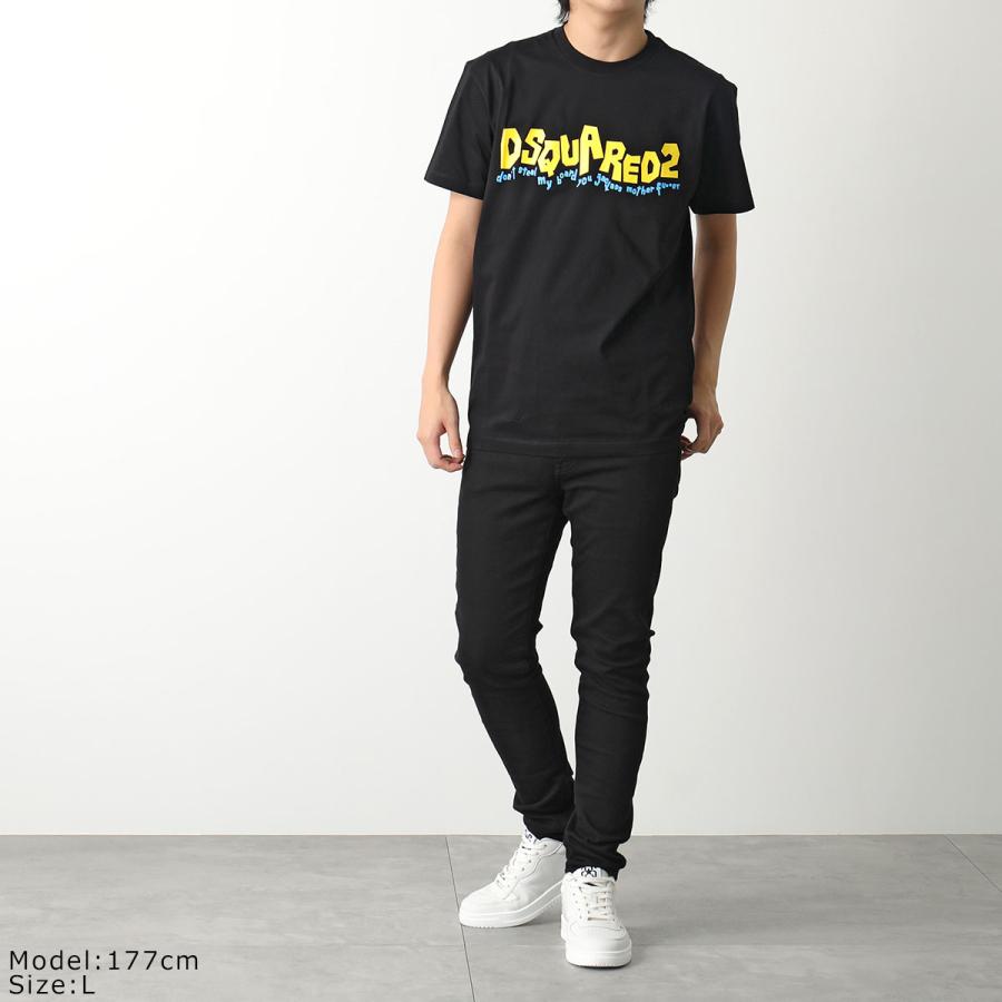 DSQUARED2（ディースクエアード） Tシャツ WAVING LOGO COOL S71GD1252