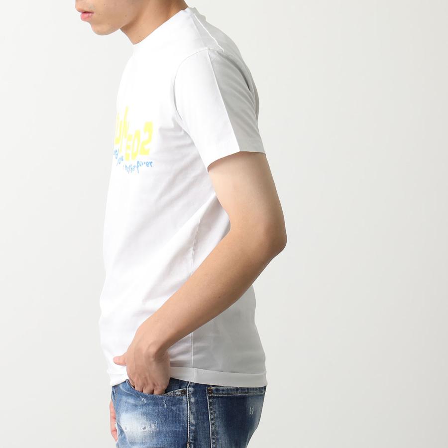 DSQUARED2（ディースクエアード） Tシャツ WAVING LOGO COOL S71GD1252