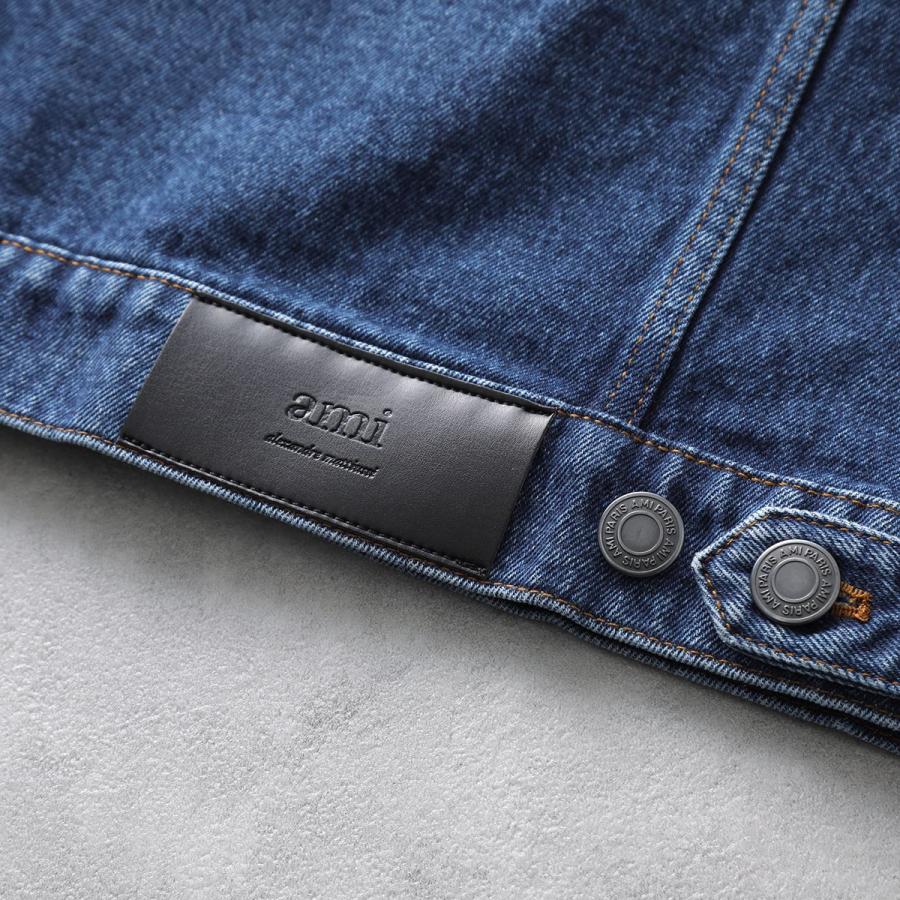 ami paris アミパリス デニムジャケット TRUCKER DENIM JACKET ami paris アミパリス デニムジャケット TRUCKER DENIM JACKET