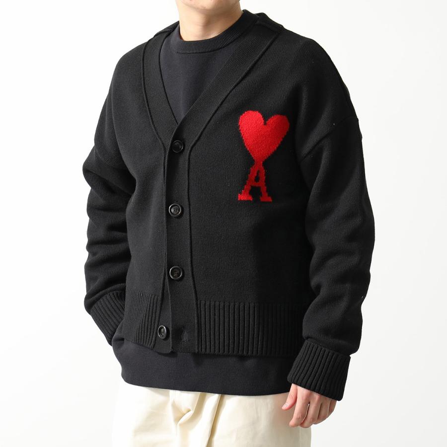 ami paris アミパリス カーディガン UKC002.018 レディース ニット ami paris アミパリス カーディガン UKC002.018 レディース ニット