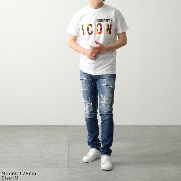 DSQUARED2（ディースクエアード） 半袖 Tシャツ ICON SUNSET COOL 