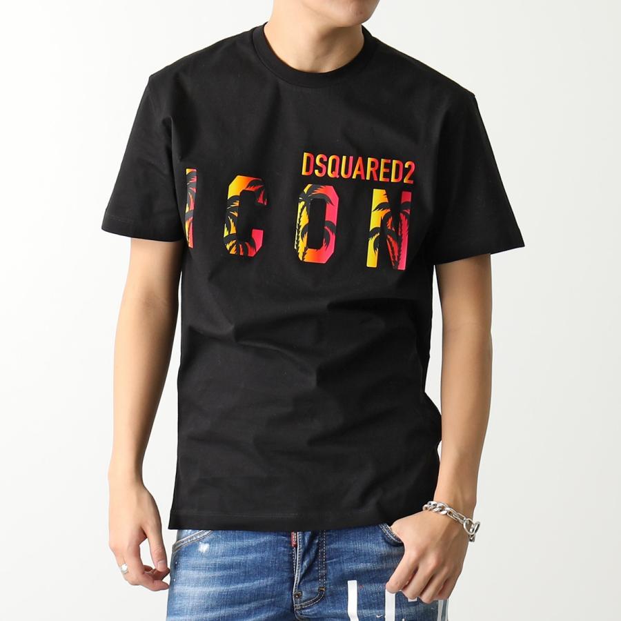 DSQUARED2（ディースクエアード） 半袖 Tシャツ ICON SUNSET COOL 