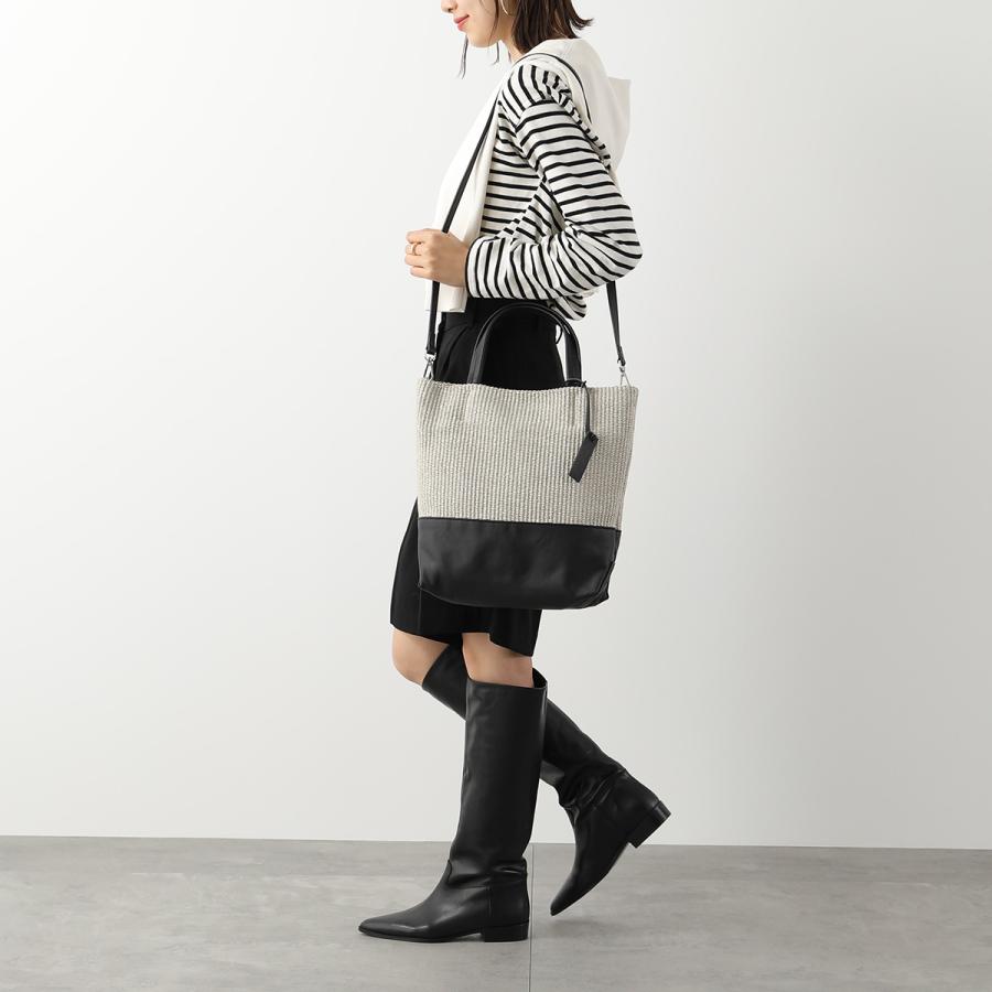 MARCO MASI（マルコマージ） トートバッグ 2863 RAFIA×LEATHER レディース ラフィア×レザー かごバッグ ショルダー ...