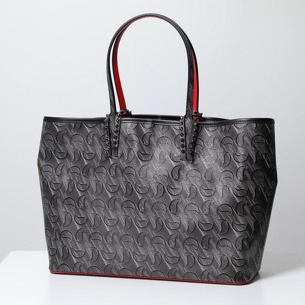 未使用 限定品 クリスチャンルブタン KABATA クロコ型押し トートバッグ Christian Louboutin（クリスチャンルブタン） トートバッグ Cabata