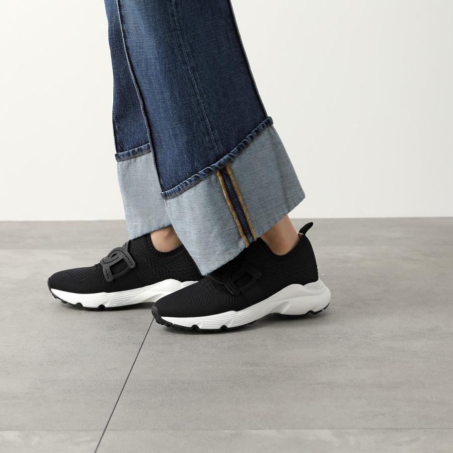 TOD'S トッズ / ケイト ハイテクファブリック スニーカー ブラック 黒 女性 ブラック ケイト ハイテクファブリック スニーカー
