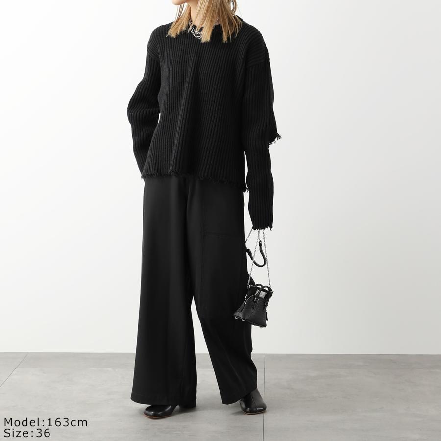 MM6 エムエムシックス メゾンマルジェラ ワイドパンツ S52KA0414