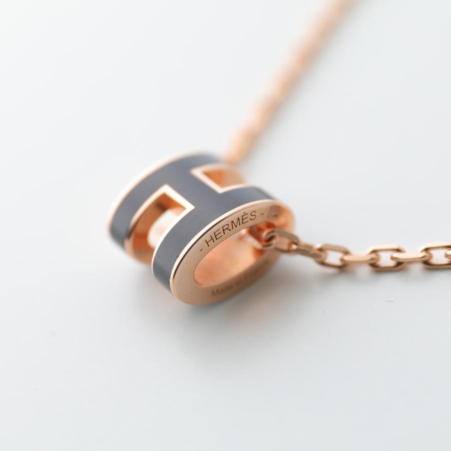 HERMES エルメス ネックレス ポップアッシュ ミニ Pop H MINI H147992F H147991F レディース ゴールド金具 ピンクゴールド金具 ペンダント カラー17色の画像