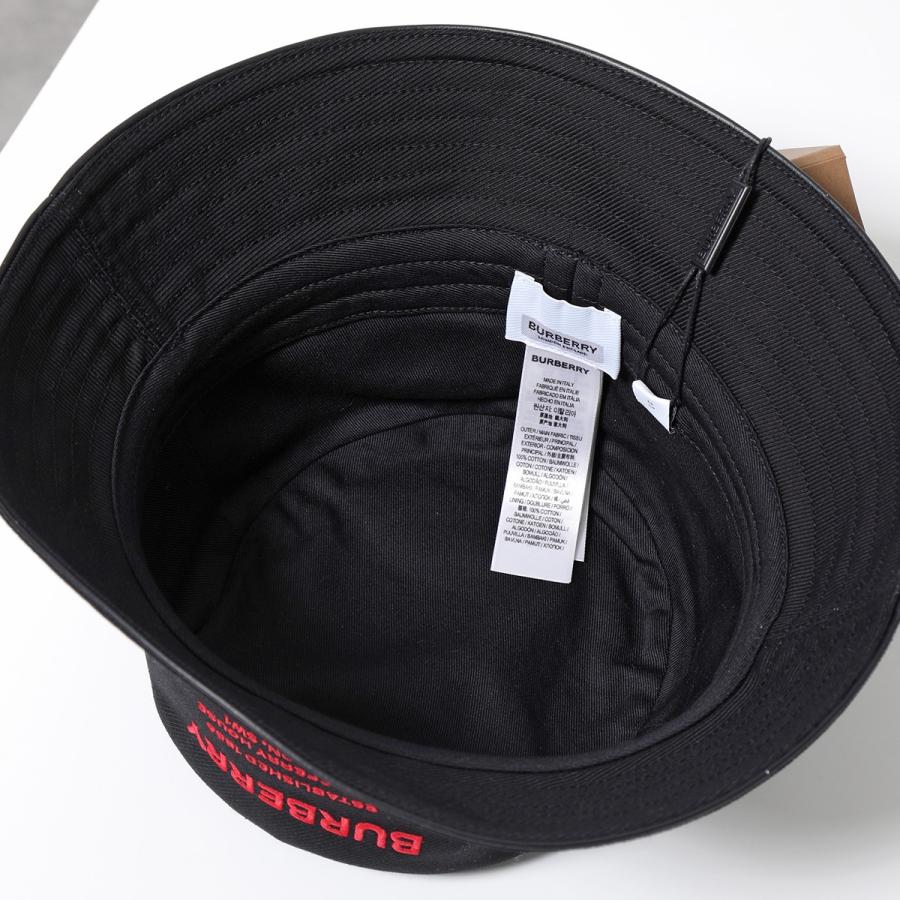 バーバリー BURBERRY 刺繍 バケットハット 帽子8053474 Lサイズ