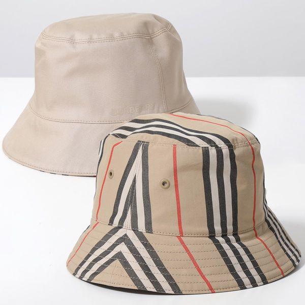 BURBERRY ストライプ リバーシブルバケットハット BURBERRY（バーバリー） バケットハット REV ICON STRP BUCK 8056638