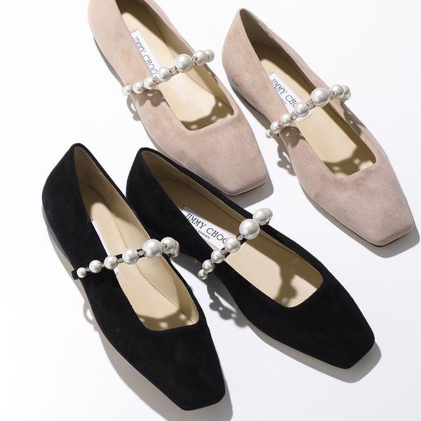 Jimmy Choo ジミーチュウ パンプス ADE FLAT SZR レディース