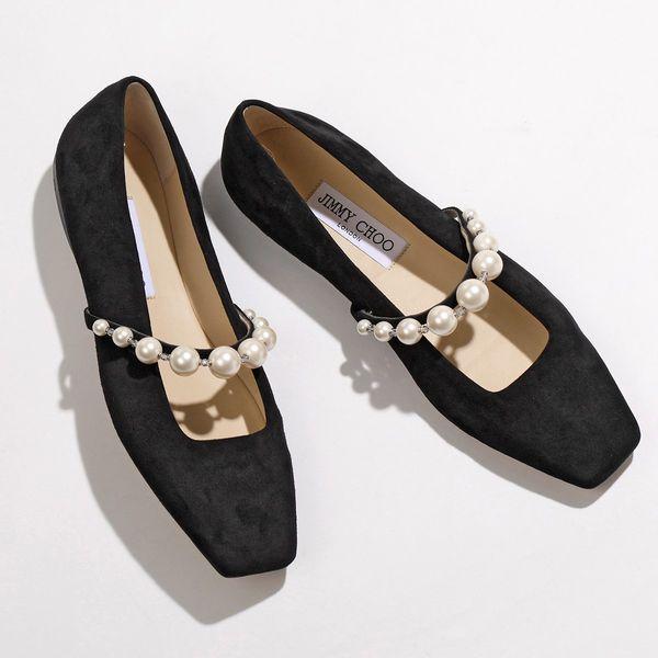 JIMMY CHOO Jimmy Choo ジミーチュウ パンプス ADE FLAT SZR JIMMY CHOO Jimmy Choo ジミーチュウ パンプス ADE FLAT SZR