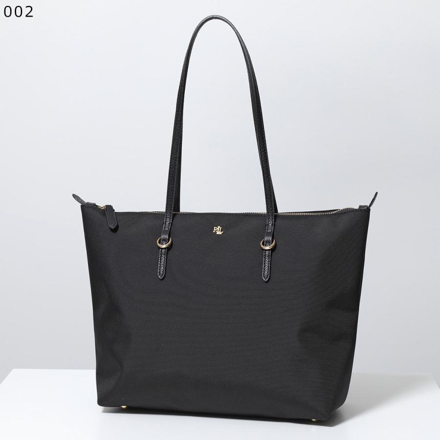 RALPH LAUREN ラルフローレン キャンバス ハンドバッグ ブラック レディース ラルフローレン Ralph Lauren トートバッグ ショルダーバッグ