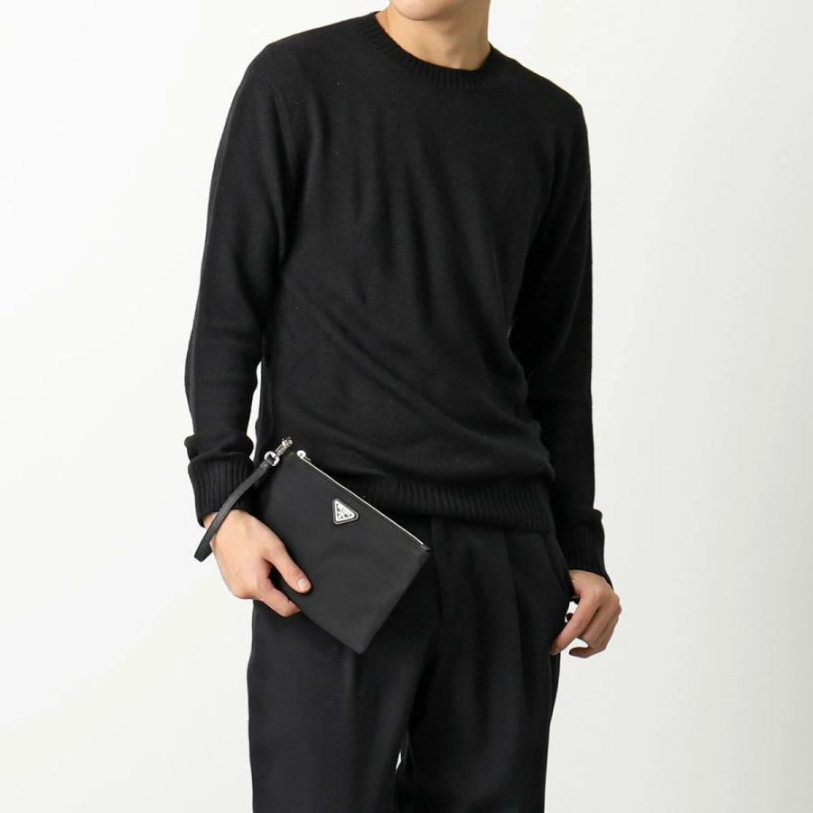 PRADA（プラダ） クラッチバッグ 2NH004 2DMH メンズ ナイロン×レザー