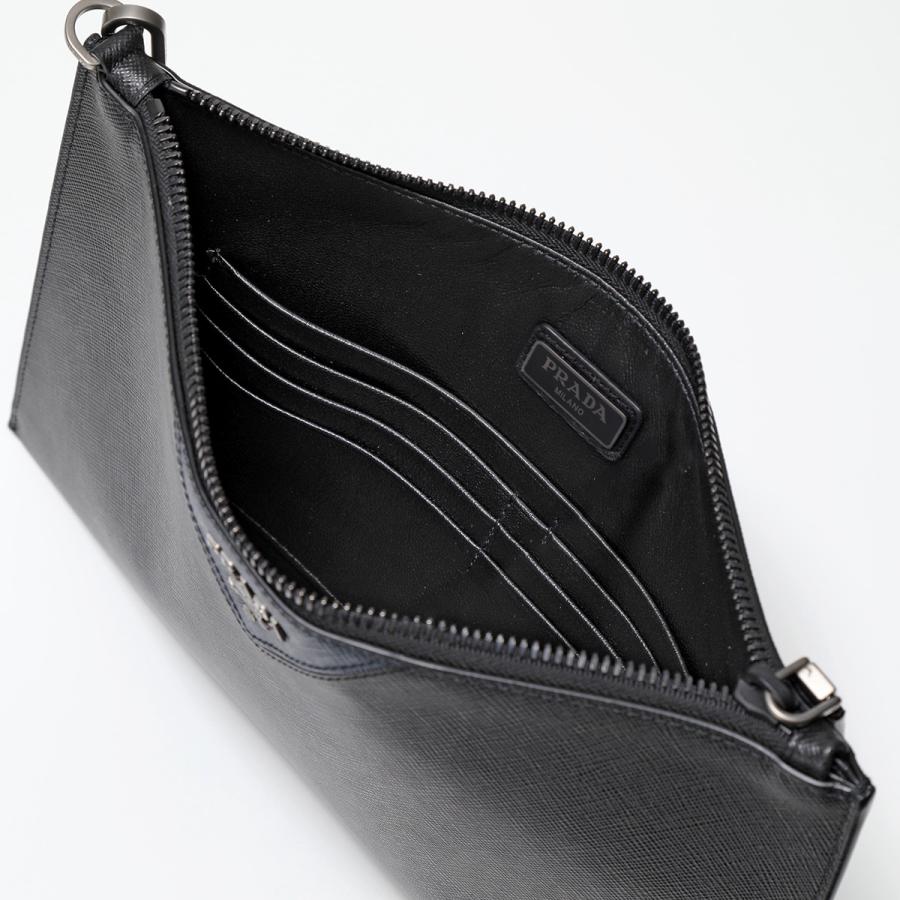 PRADA（プラダ） クラッチバッグ 2NH05V QME メンズ サフィアーノ
