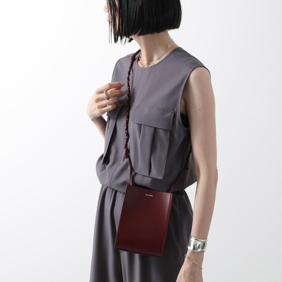 新品未使用 ジルサンダー タングル ダークブラウン JIL SANDER JIL SANDER（ジルサンダー） ショルダーバッグ TANGLE タングル SM