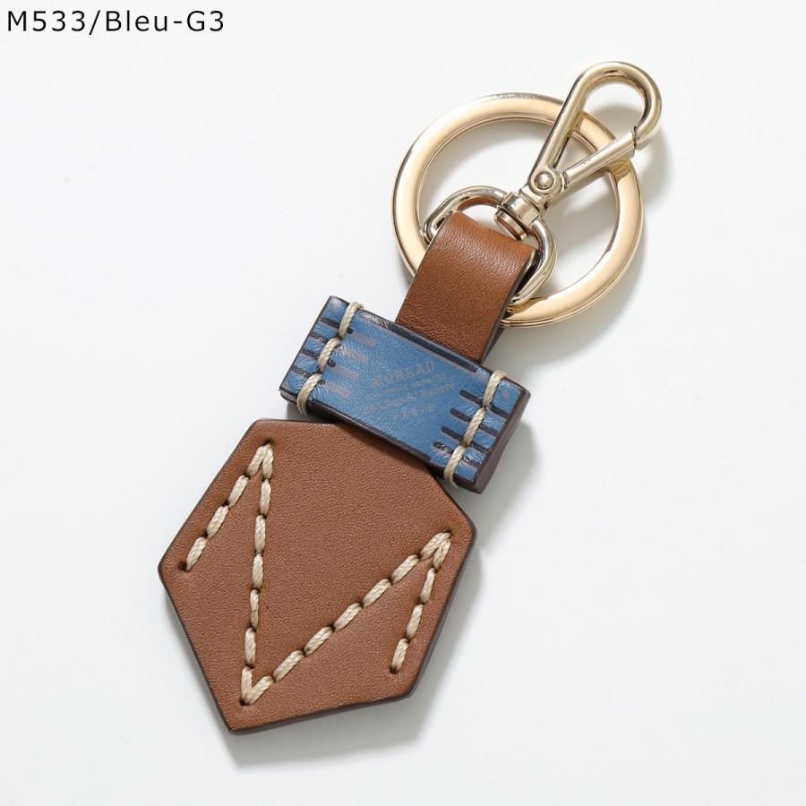 MOREAU PARIS モローパリ キーリング PORTE CLES/MM メンズ レザー M 
