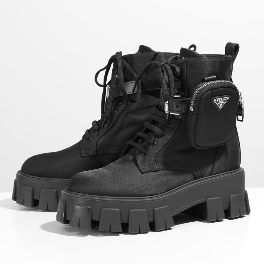 PRADA（プラダ） ショートブーツ モノリス 1T549M 1YFL F0002