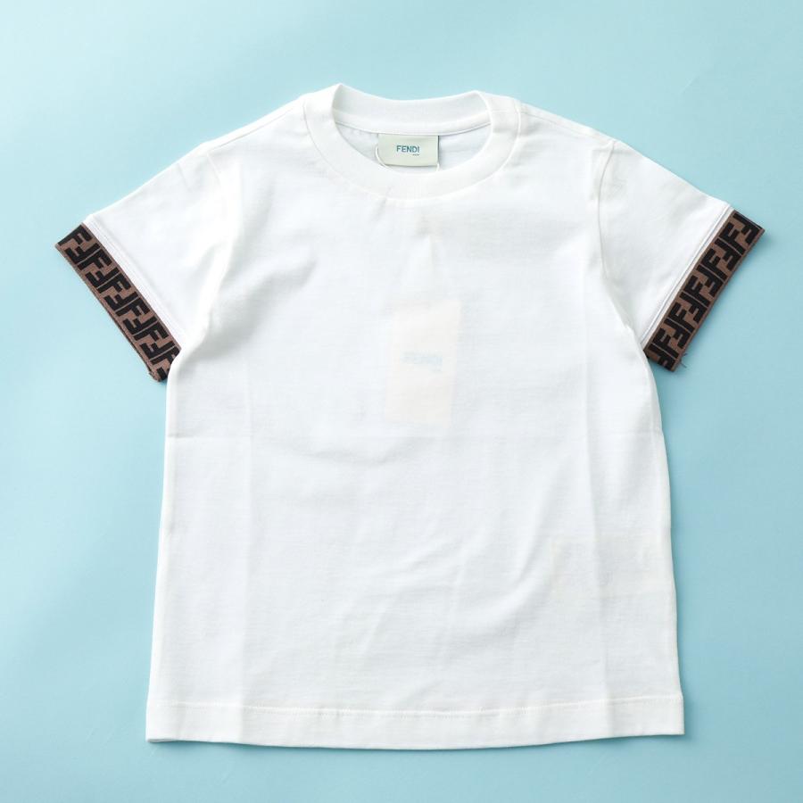 FENDI KIDS フェンディ キッズ Tシャツ JUI018 7AJ ガールズ クルー  