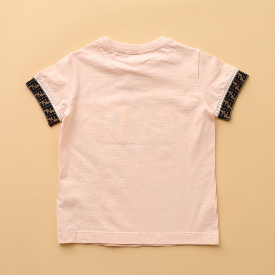 FENDI KIDS フェンディ キッズ Tシャツ JUI018 7AJ ガールズ クルー  