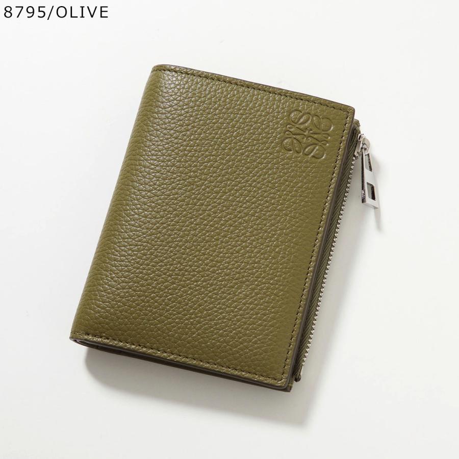 LOEWE ロエベ 二つ折り財布 WALLET COMPACT C660W73X02 メンズ レザー  