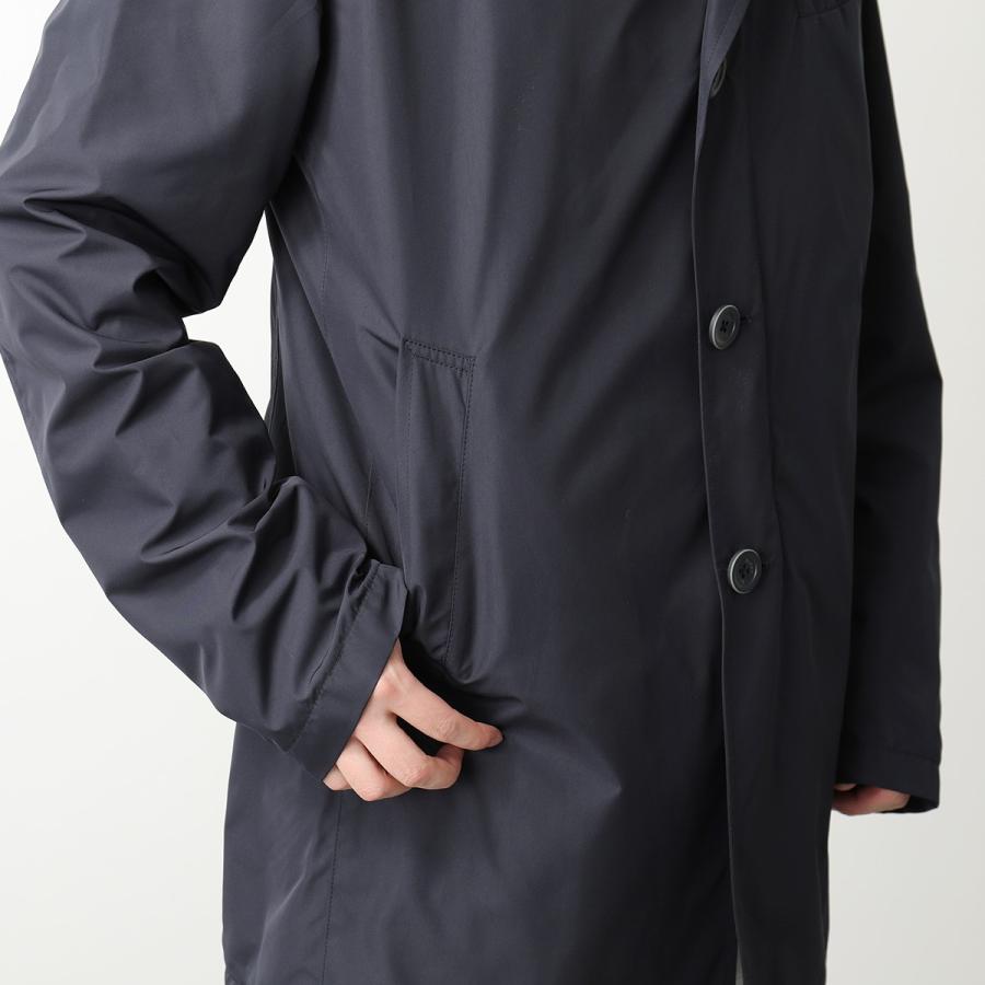 HERNO ヘルノ コート IM0215U 12010 メンズ ミディアム丈 ジャケット 胸ポケット 9201 : 350125196 ...