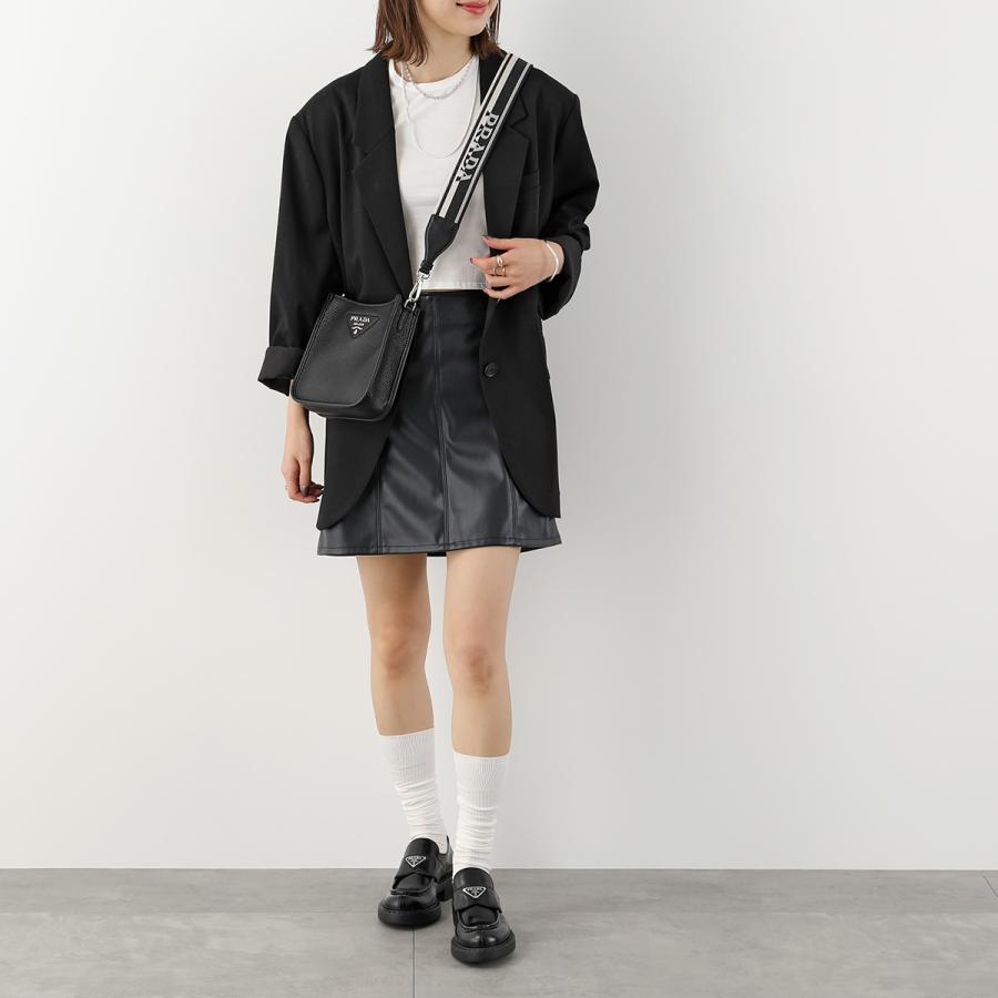 PRADA プラダ ローファー チョコレート 1D246M ULS F0002 PRADA プラダ ローファー チョコレート 1D246M ULS F0002