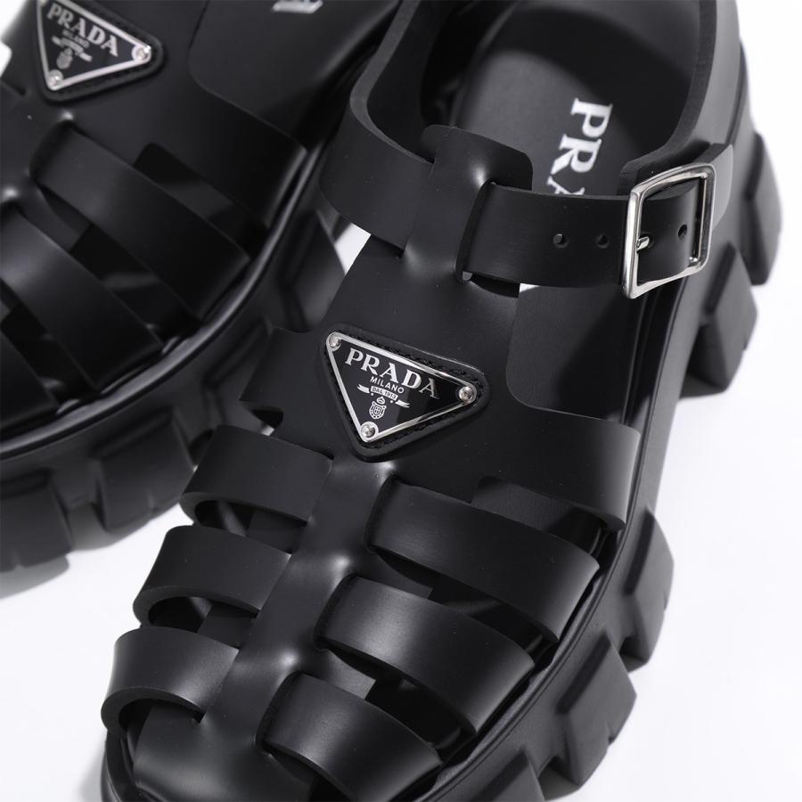 PRADA プラダ サンダル モノリス 1X853M 3LKK F0002 レディース PRADA プラダ サンダル モノリス 1X853M 3LKK F0002 レディース