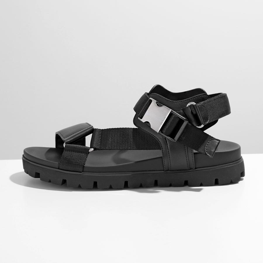 PRADA プラダ サンダル 2X3055 3L74 メンズ スポーティ レザー PRADA プラダ サンダル 2X3055 3L74 メンズ スポーティ レザー