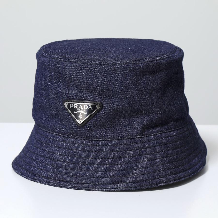 PRADA（プラダ） バケットハット 1HC137 AJ6 F0008 レディース デニム