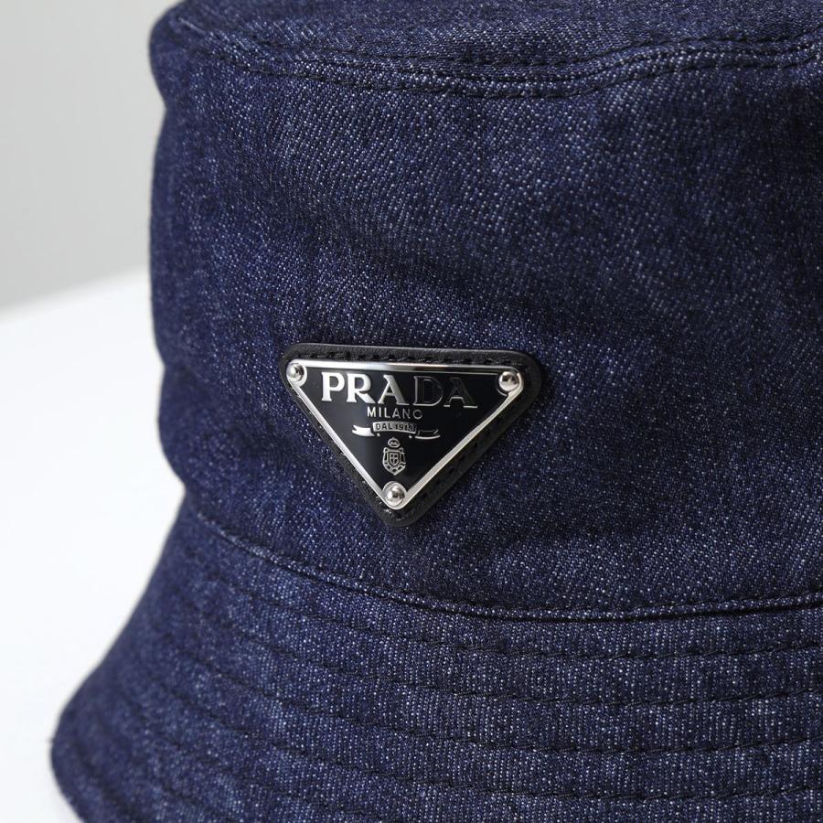 PRADA（プラダ） バケットハット 1HC137 AJ6 F0008 レディース デニム