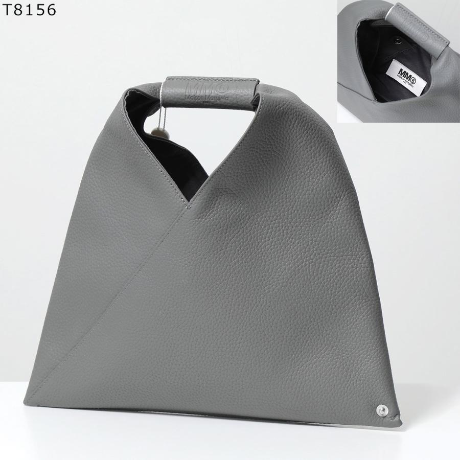 新品未使用✨ MM6 マルジェラ ジャパニーズバッグ グレー 牛革 上位モデル MM6 エムエムシックス メゾンマルジェラ ハンドバッグ MINI Japanese