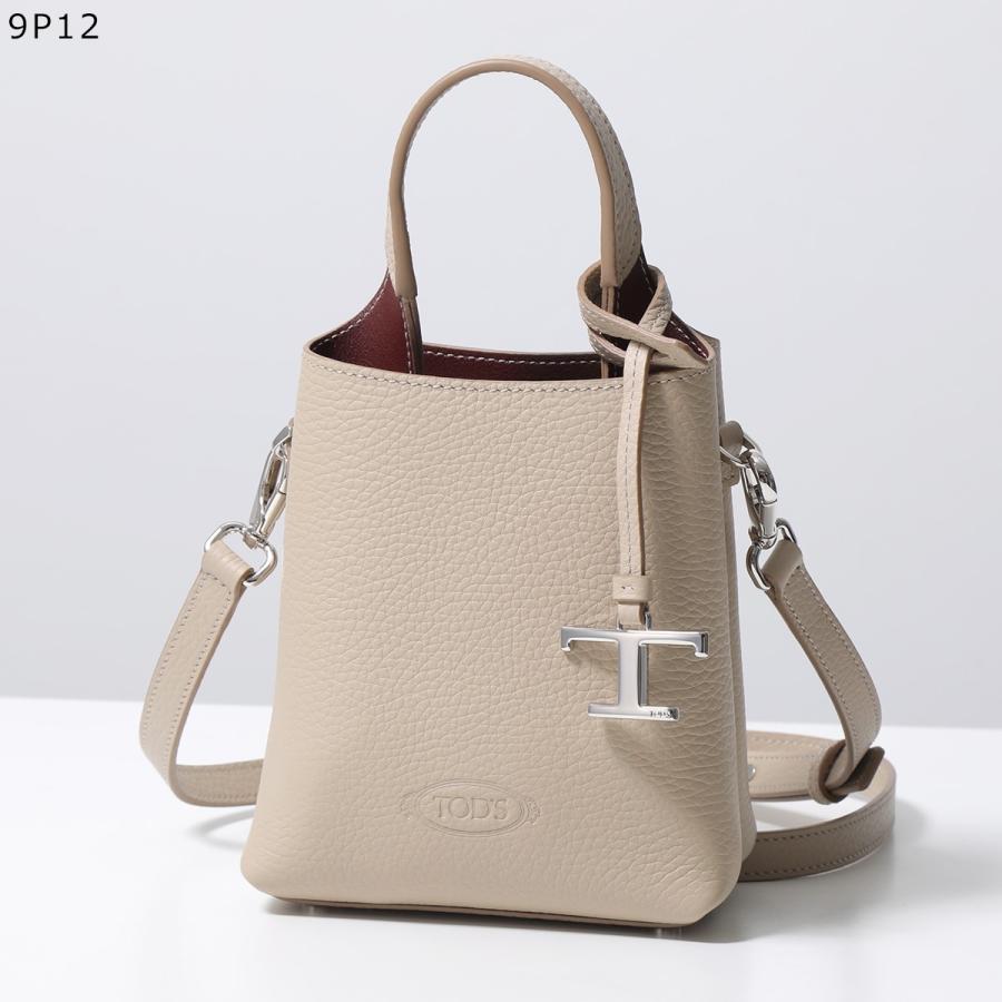TOD'S(トッズ) ショルダーバッグ アイボリー レザー TOD'S（トッズ） バッグ 2WAYハンド/ショルダーバッグ APA MINI BAG