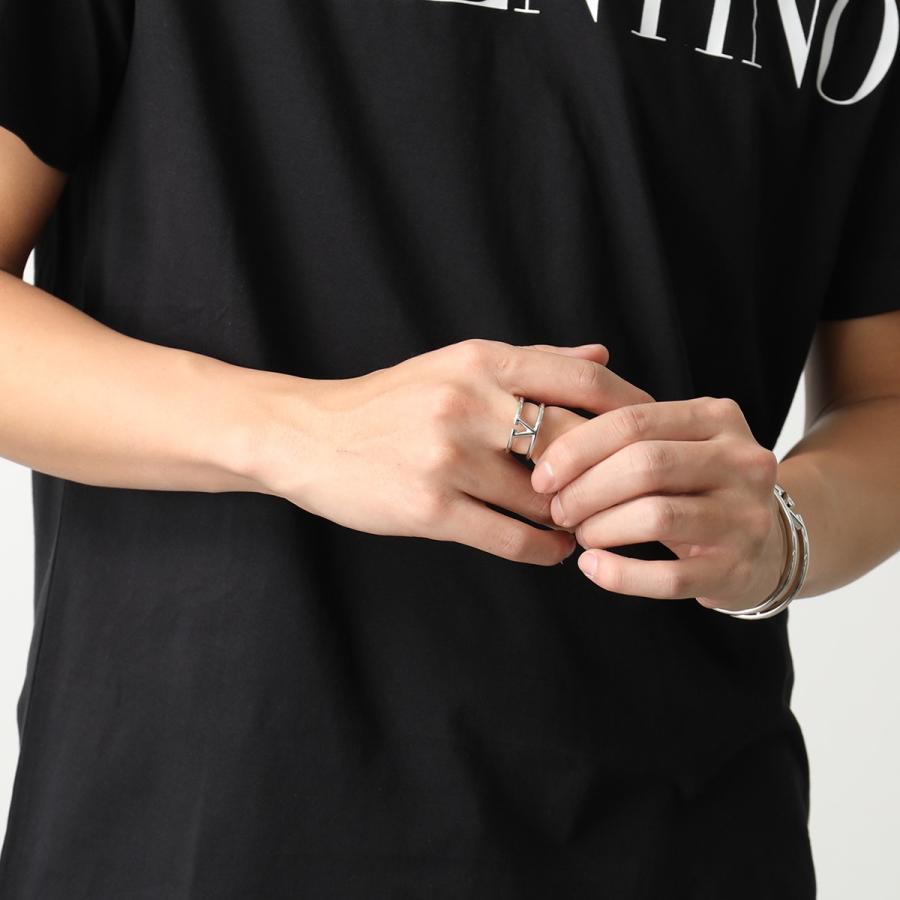 VALENTINO ヴァレンティノ リング 2Y2J0N79MET メンズ 指輪 V VALENTINO ヴァレンティノ リング 2Y2J0N79MET メンズ 指輪 V