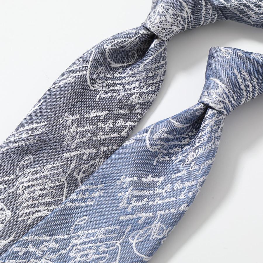 Berluti ベルルッティ ネクタイ All Over Scritto Tie T24TJ82 Berluti ベルルッティ ネクタイ All Over Scritto Tie T24TJ82
