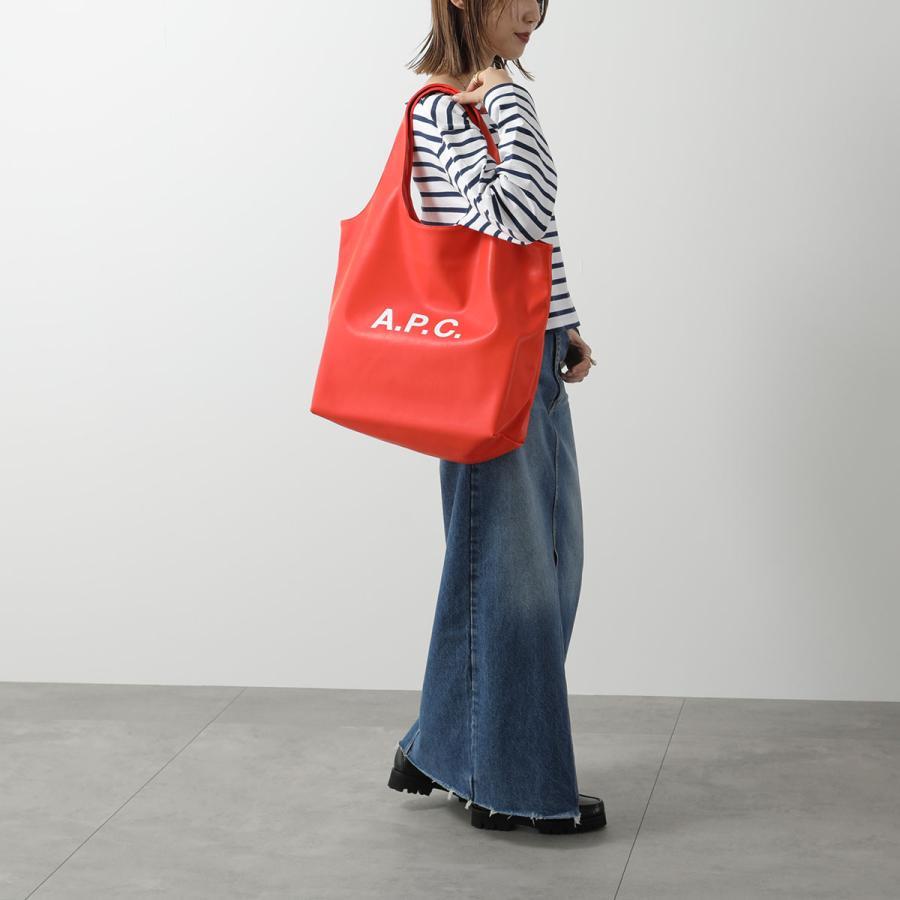 APC A.P.C. アーペーセー トートバッグ tote ninon PUAAT M61565 レディース ロゴ ショッピングバッグ 鞄 カラー7色の画像