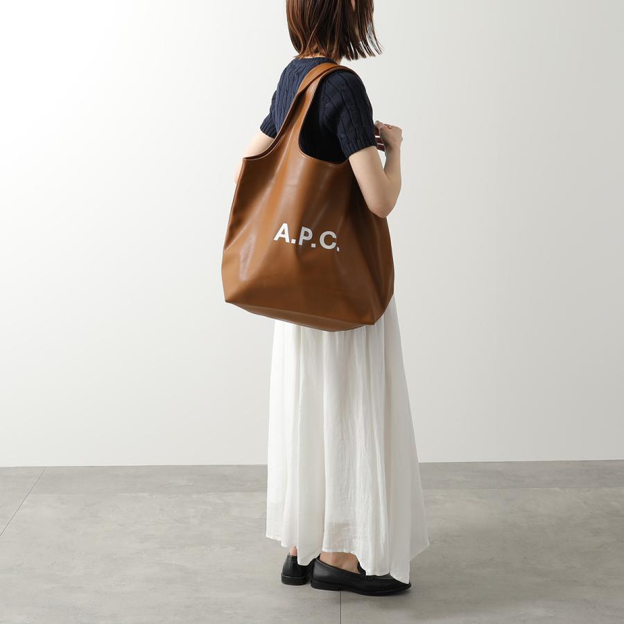 APC A.P.C. アーペーセー トートバッグ tote ninon PUAAT M61565 レディース ロゴ ショッピングバッグ 鞄 カラー7色の画像