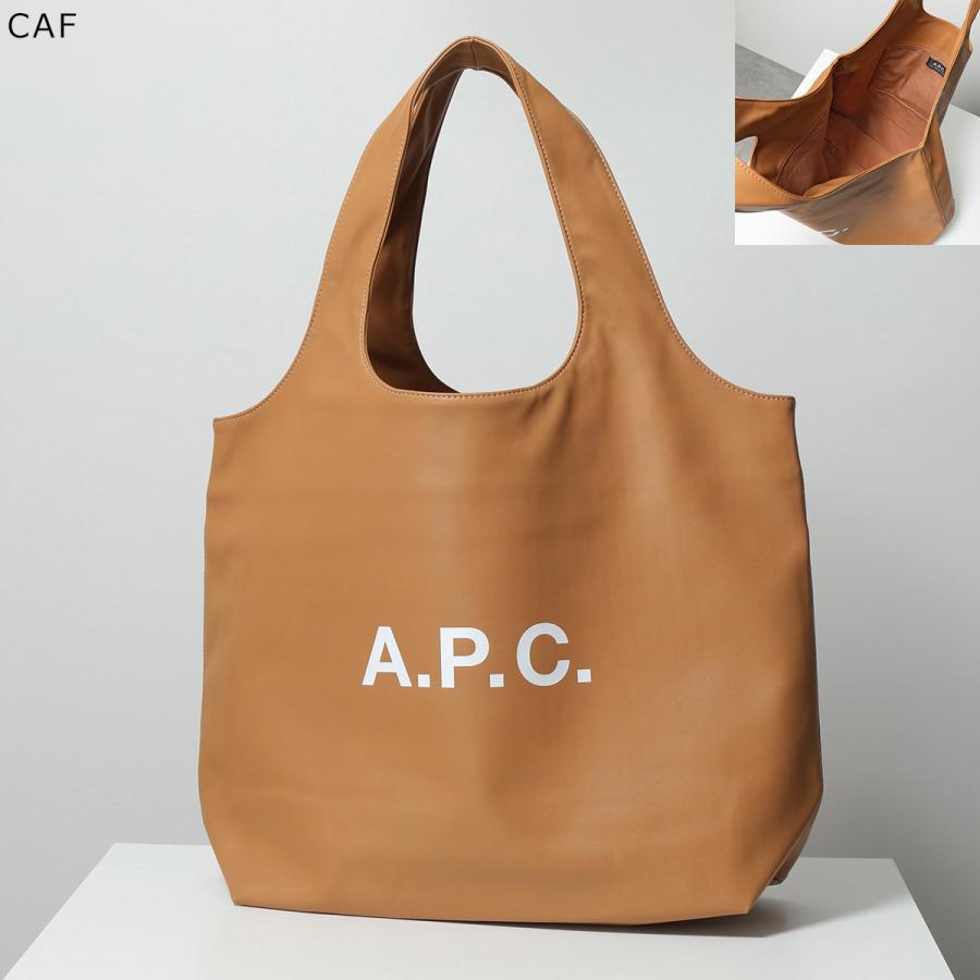 APC A.P.C. アーペーセー トートバッグ tote ninon PUAAT M61565 レディース ロゴ ショッピングバッグ 鞄 カラー7色の画像