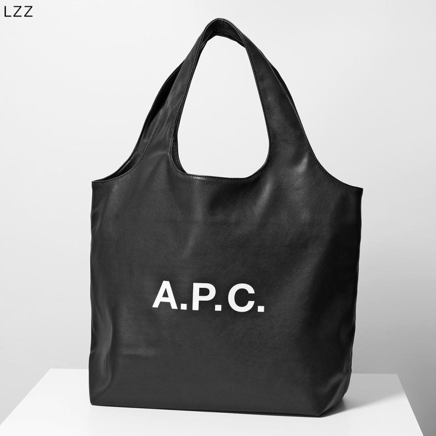 APC A.P.C. アーペーセー トートバッグ tote ninon PUAAT M61565 レディース ロゴ ショッピングバッグ 鞄 カラー7色の画像