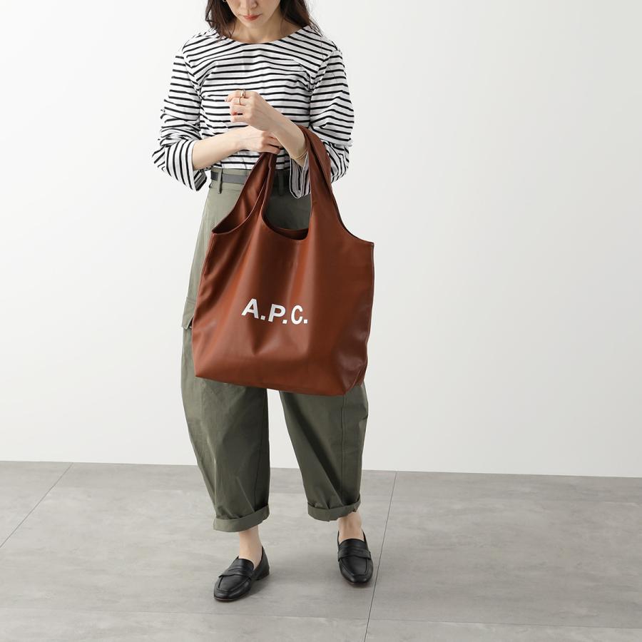 APC A.P.C. アーペーセー トートバッグ tote ninon PUAAT M61565 レディース ロゴ ショッピングバッグ 鞄 カラー7色の画像
