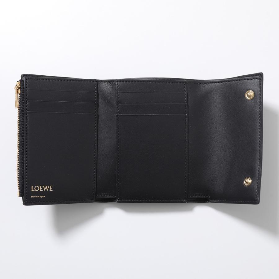 LOEWE ロエベ 三つ折り財布 リピート バーティカル ウォレット LOEWE ロエベ 三つ折り財布 リピート バーティカル ウォレット
