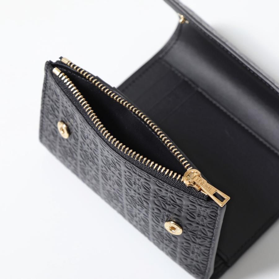 LOEWE ロエベ 三つ折り財布 リピート バーティカル ウォレット LOEWE ロエベ 三つ折り財布 リピート バーティカル ウォレット