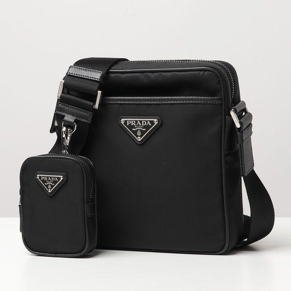 PRADA プラダ ショルダーバッグ TESSUTO+SAFFIAN 2VH112 2DMH PRADA プラダ ショルダーバッグ TESSUTO+SAFFIAN 2VH112 2DMH