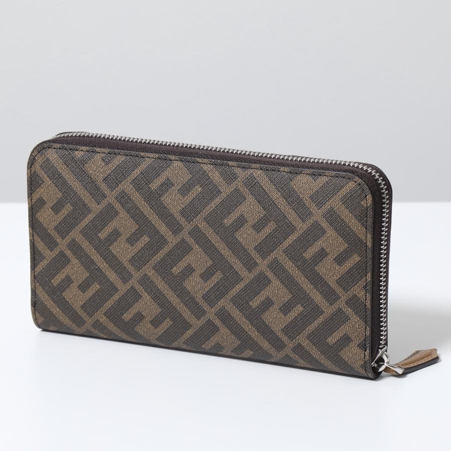 FENDI 長財布 ダイアゴナル 7M0210 AJF8 F1EGA FENDI フェンディ 長財布 7M0210 AJF8 メンズ レザー ラウンド