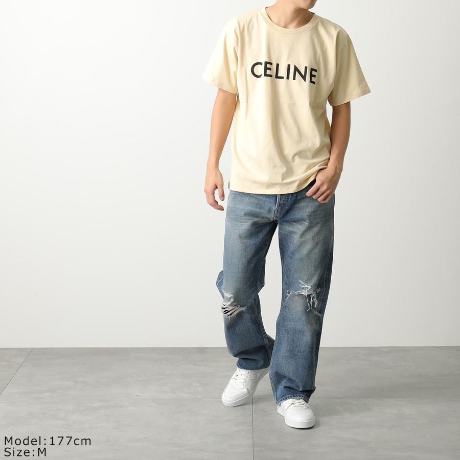 CELINE セリーヌ 半袖 Tシャツ 2X681671Q.44JB メンズ クルー CELINE セリーヌ 半袖 Tシャツ 2X681671Q.44JB メンズ クルー