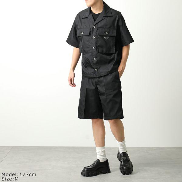 PRADA プラダ 半袖 シャツ SC637 1WQ8 メンズ Re-Nylon PRADA プラダ 半袖 シャツ SC637 1WQ8 メンズ Re-Nylon