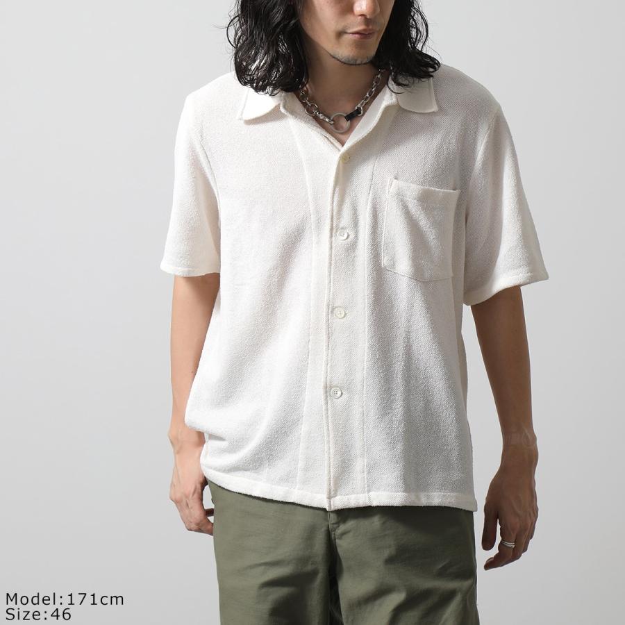 OUR LEGACY アワーレガシー ボックスシャツ BOX SHIRT SHORTSLEEVE M2202BO Ｍ2202BB メンズ 半袖  ブークレ 胸ポケット オーバーサイズ カラー2色