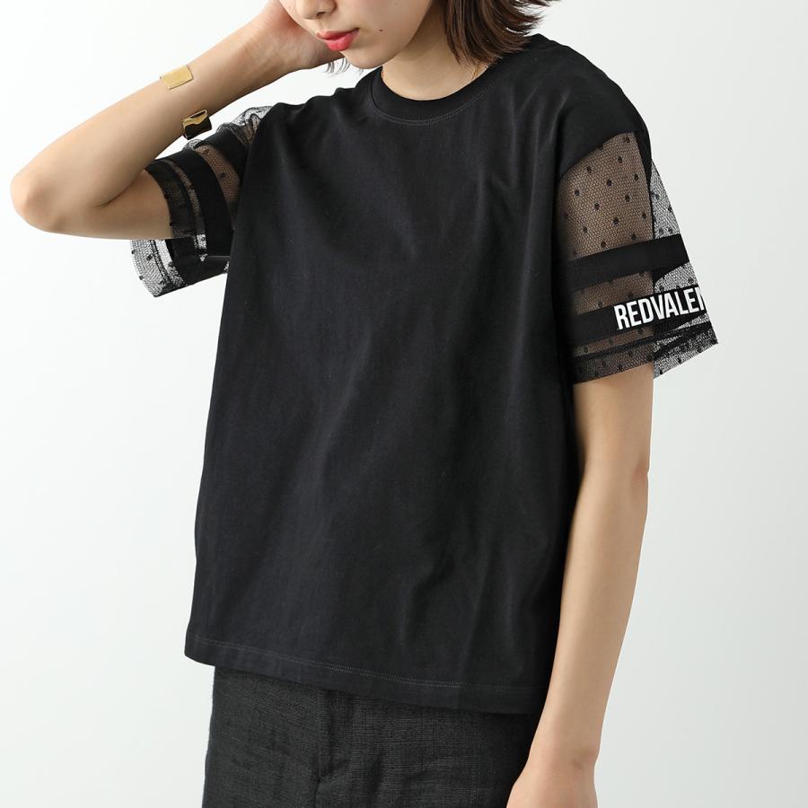 RED VALENTINO レッドヴァレンティノ 半袖 Tシャツ 2R3MG15E 6R0 