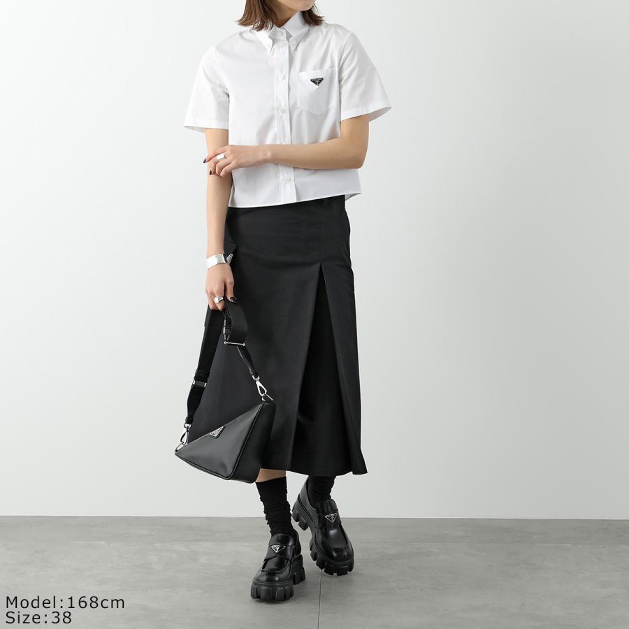 PRADA プラダ ポプリン シャツ P419G 1XV2 レディース コットン 